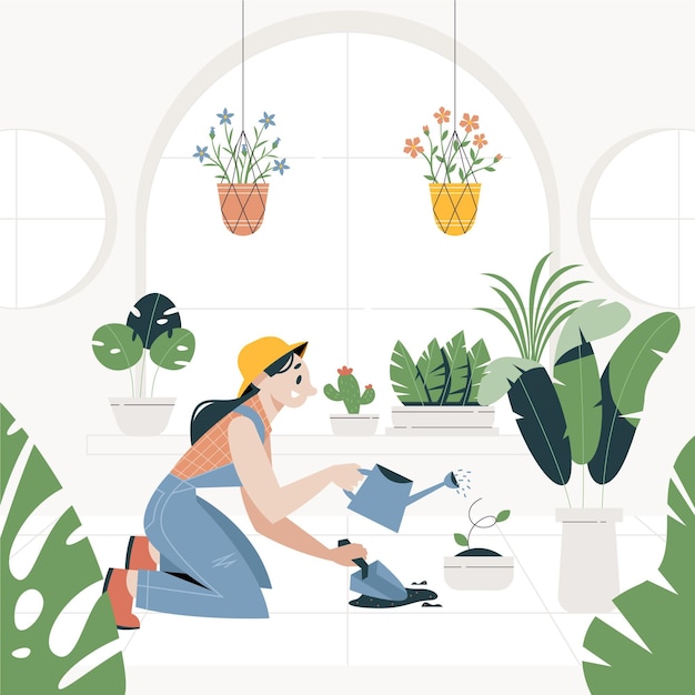 Atividades para de Meio Ambiente proteção. pessoas quem amor plantas, estão  vegetariano e limpar \ limpo a planeta. 21621145 Vetor no Vecteezy