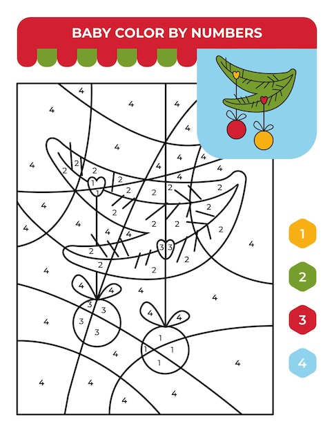 Educação Matemática Para Crianças Escrever Números Ordem Pintar Brinquedos  Cores imagem vetorial de Nataljacernecka© 378044530