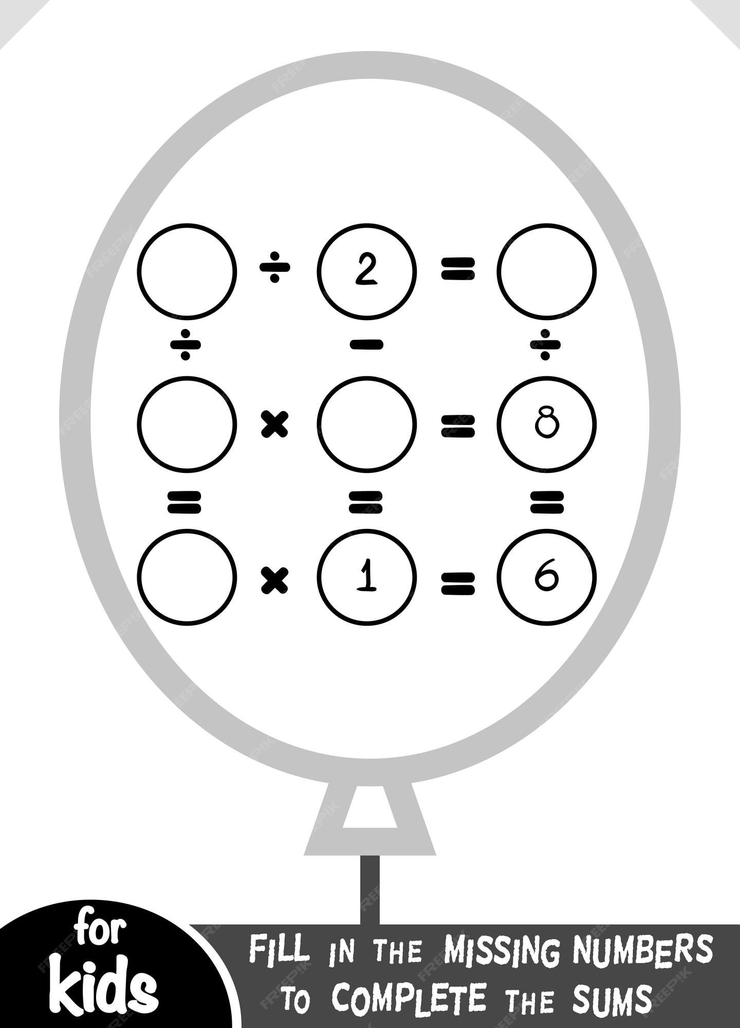 Jogo Infantil Educativo Matematica Divisão E Multiplicação