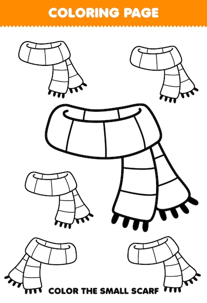 jogo de educação para crianças colorir página de pinguim bonito dos desenhos  animados usando cachecol e protetor de ouvido jogando patinação no gelo  linha de arte para impressão folha de trabalho de