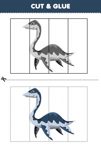 Jogo de educação para crianças contar as fotos e colorir o número correto  da planilha de dinossauro pré-histórico imprimível do velociraptor bonito  dos desenhos animados