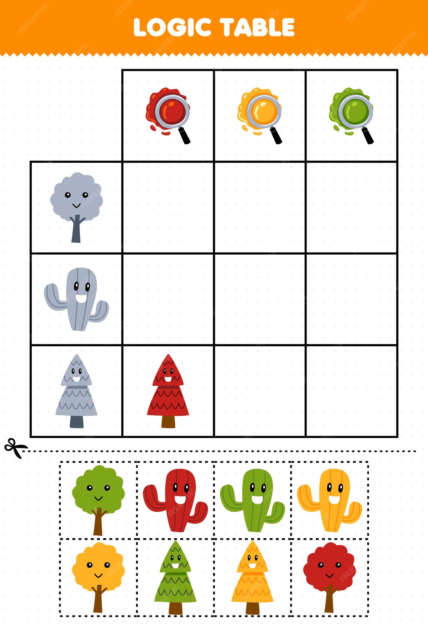 Jogo educacional para crianças, corte peças de quebra-cabeça e combine por  número de desenhos animados fofos, floco de neve, fogo, trovão, nuvem, água,  planilha de natureza imprimível