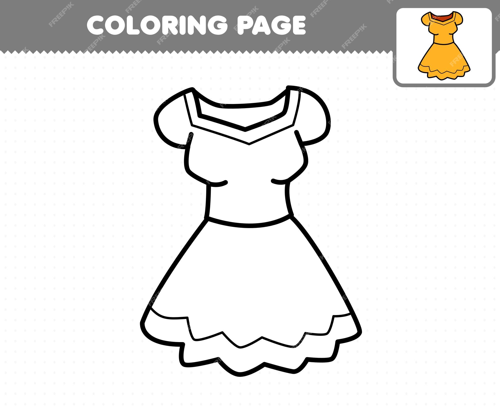 Roupas - Jogo Interativo de Colorir (Teacher-Made) - Twinkl