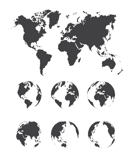 Jogo, de, mapa mundial