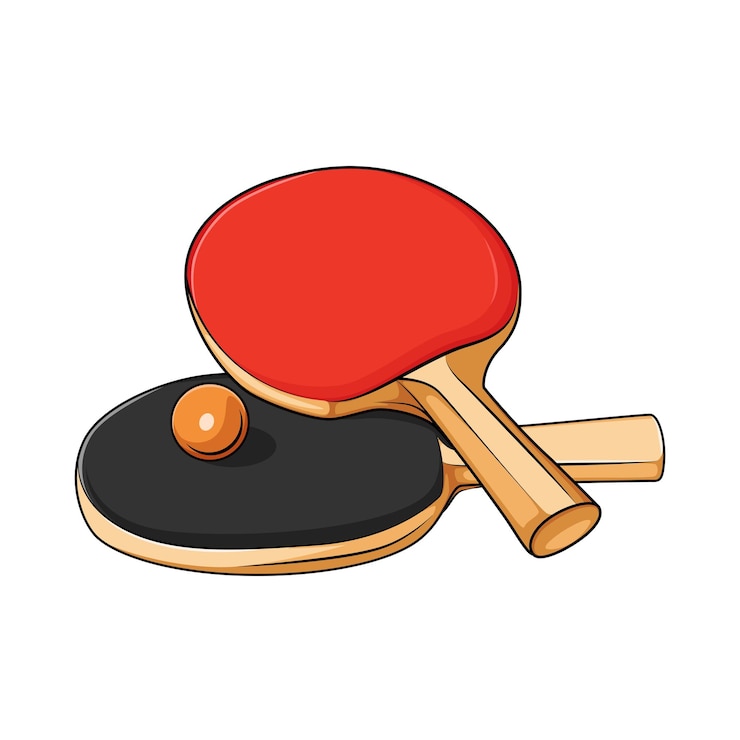 Vetor jogo de pingue-pongue