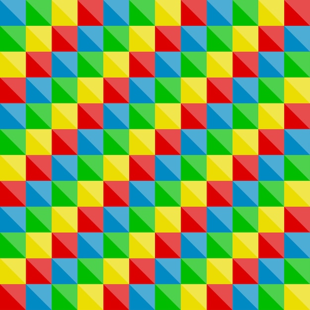 Jogo de quebra-cabeça Tethris fundo simples Padrão retrô em estilo plano vetorial