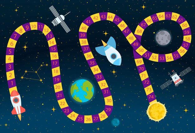 Jogo de tabuleiro com caminho de bloco - pessoas jogam desafio de caminho de passo pronto para imprimir