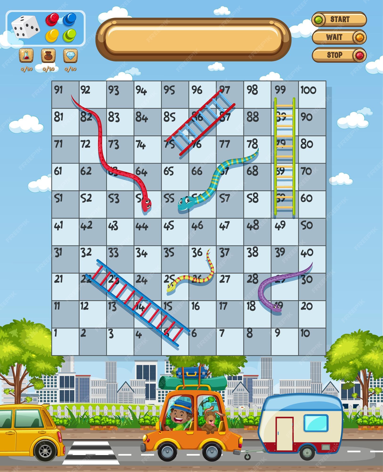 Compra online de Snake Ladder Educação Crianças Crianças Brinquedos Família  Interessante Jogo De Tabuleiro Presentes