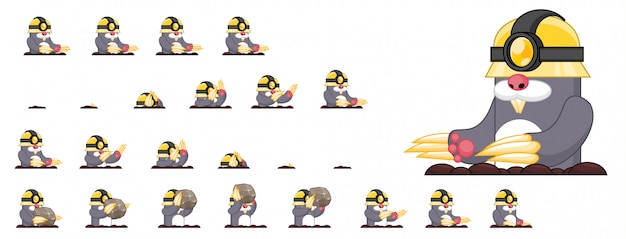 Jogo de toupeira Sprite