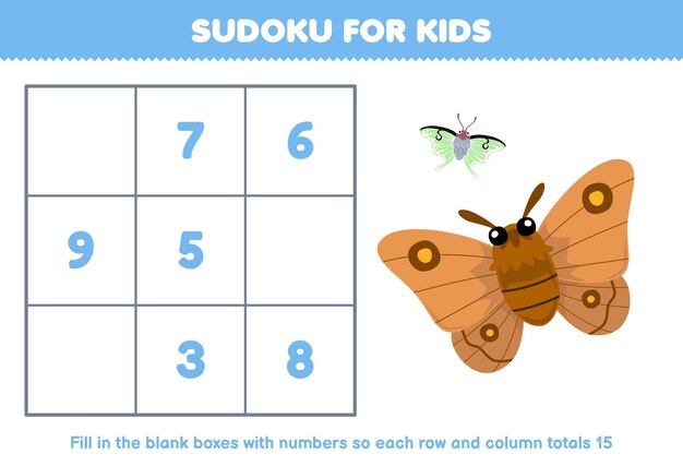 Butterfly Sudoku - Médio 