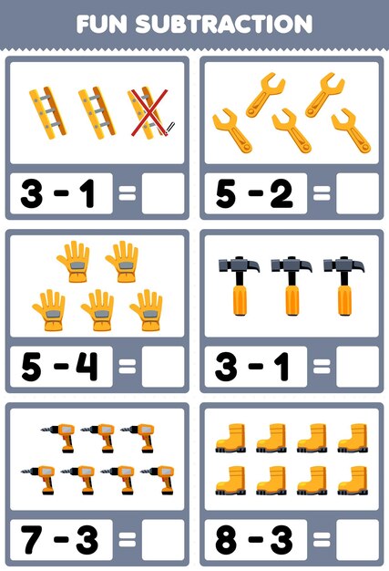 Jogo de educação para crianças conectar a mesma imagem de instrumento de  música de desenho animado harpa bongo teclado ukulele planilha imprimível