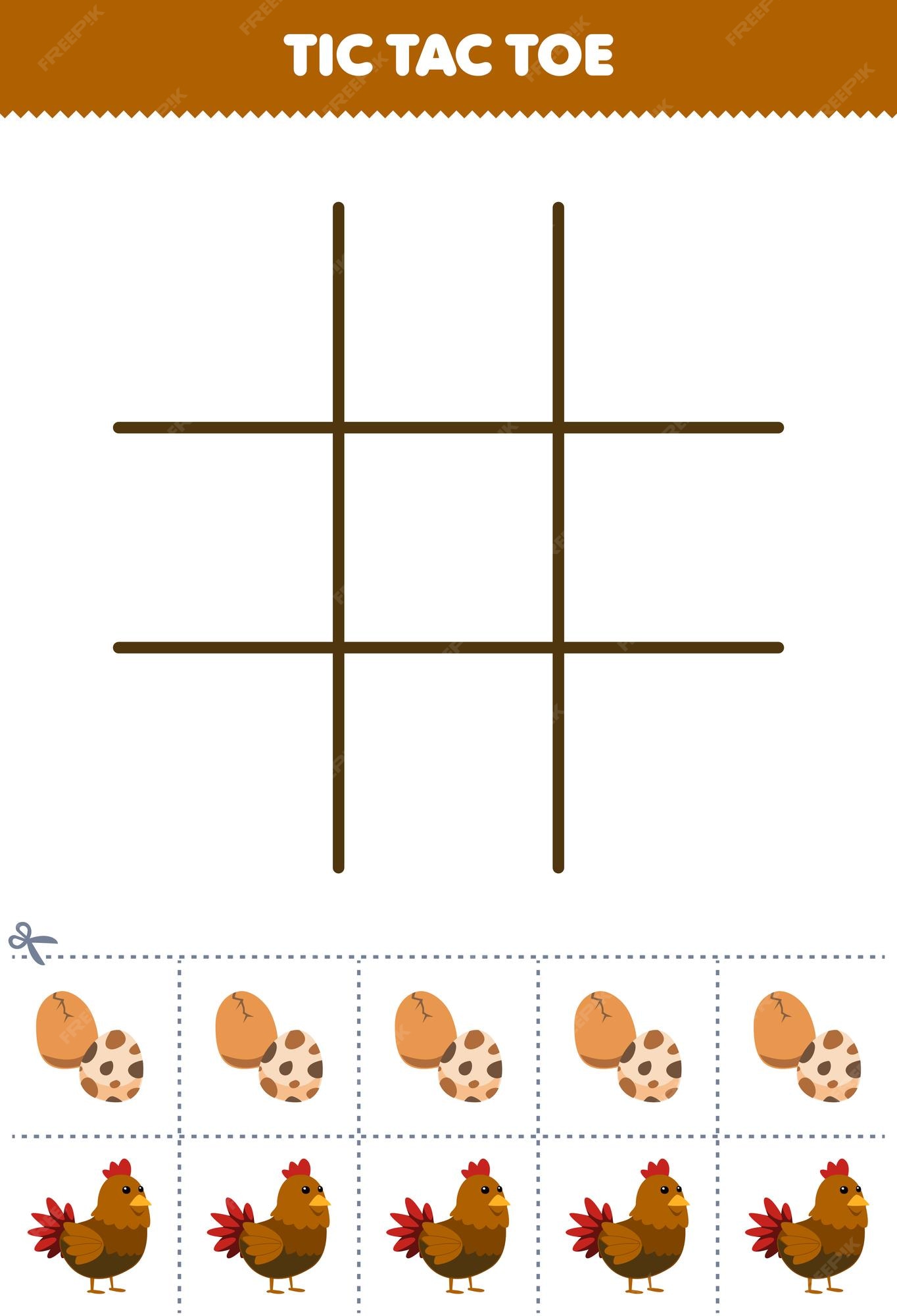 Jogo educativo para as crianças escolherem e completarem a imagem correta  de um lindo desenho animado de ovo de galinha ou planilha de fazenda  imprimível cooperativa