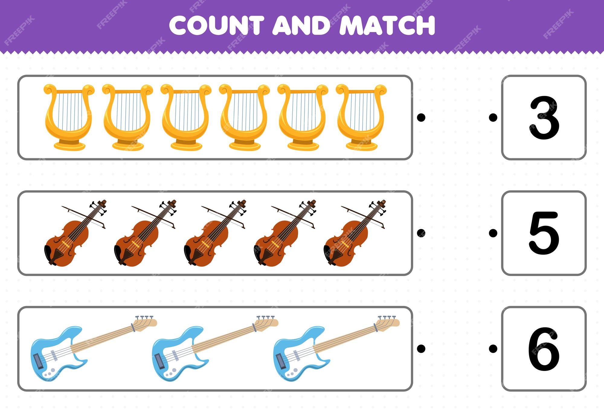 jogo educacional para crianças conectar pelo tamanho do piano de  instrumento de música dos desenhos animados e planilha imprimível do  teclado 9990193 Vetor no Vecteezy