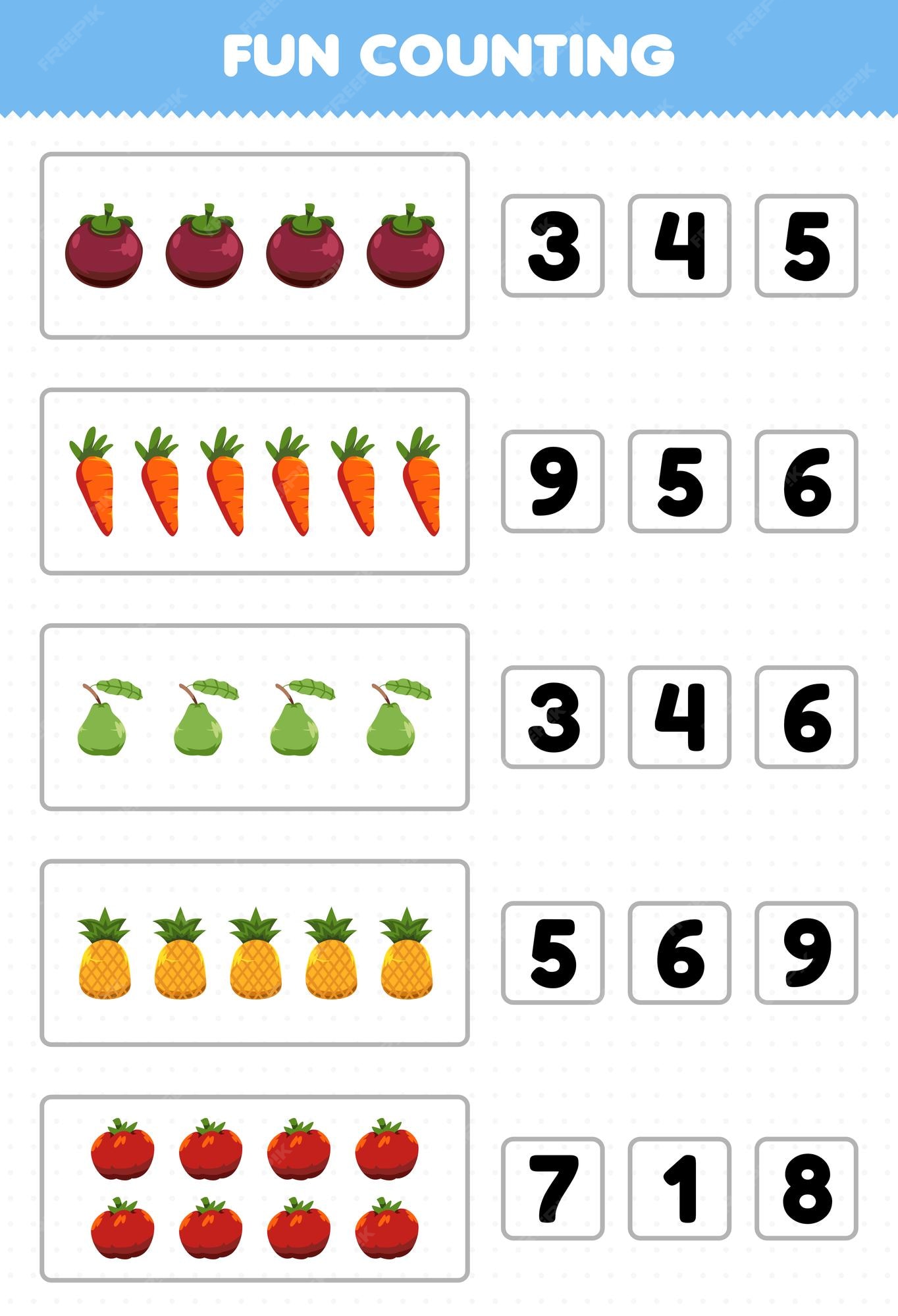 Jogos Educativos Infantis - Alfabeto, Números, Frutas, Verduras –  GosteiQuero