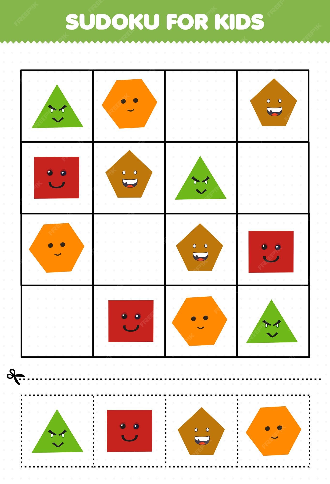 Estrela Do Jogo Sudoku Para Ilustração Vetorial Infantil Ilustração do  Vetor - Ilustração de educacional, japonês: 225539592