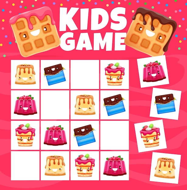 Jogo InfantiL Jogo para crianças Jogo de fazer bolo GAME KIDS 