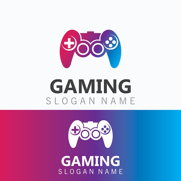Joystick Jogo controlador logotipo modelo ícone joystick imagem vetorial