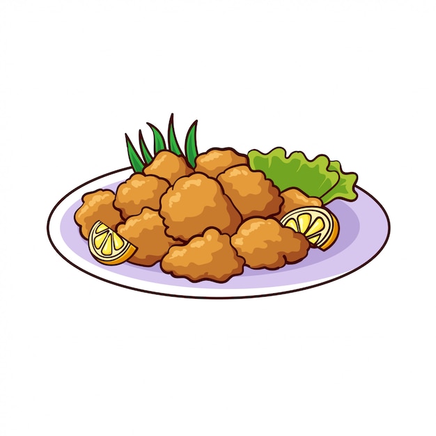 karaage é um alimento típico do japão