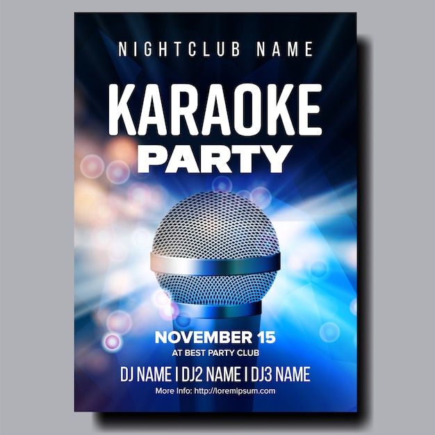 Karaoke poster