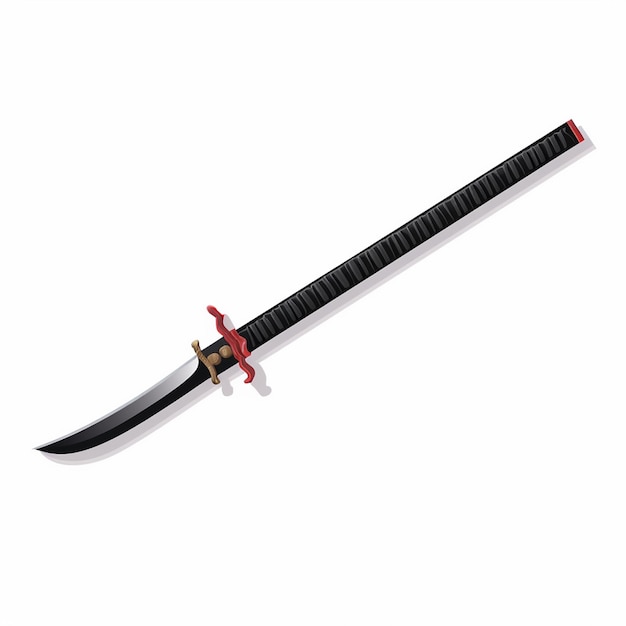 Katana vetor japão ilustração samurai asiático guerreiro design japonês cultura arte tradit