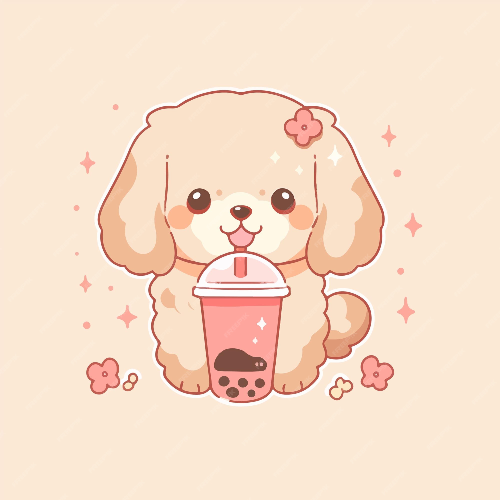 COMO DESENHAR UM CACHORRO KAWAII - COMO DESENHAR UM CACHORRO FACIL PASSO A  PASSO 