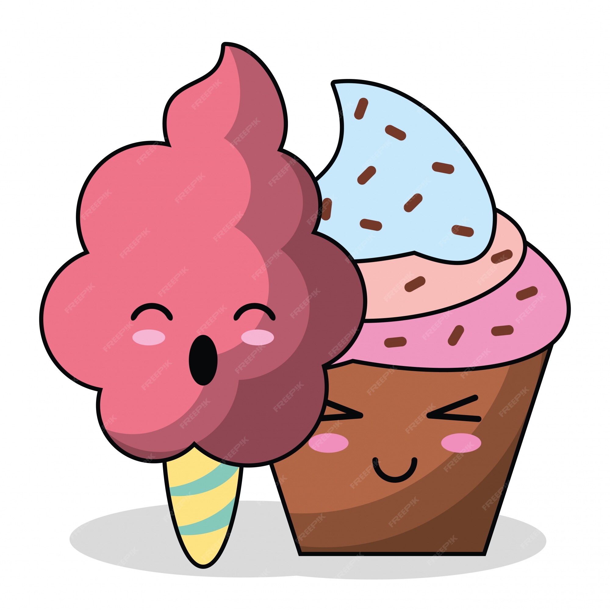 Boneca Kawaii - Pedido Coelha141 - Desenho de cupcake_kawaii23 - Gartic