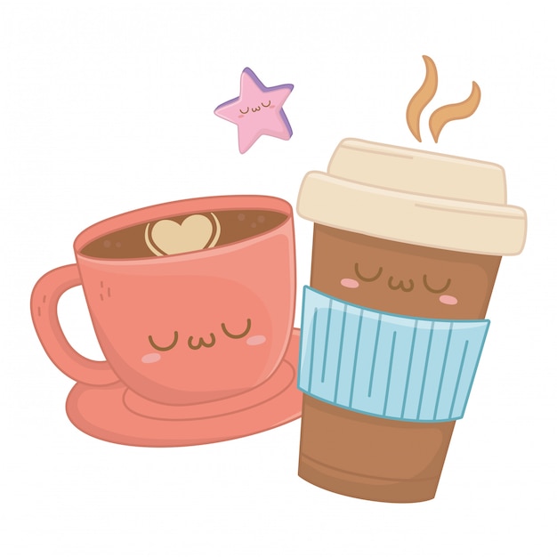 Desenho De Um Esboço Caneca Café Kawaii Fácil Usar Vetor PNG , Desenho  Kawaii, Desenho De Café, Desenho De Asa Imagem PNG e Vetor Para Download  Gratuito