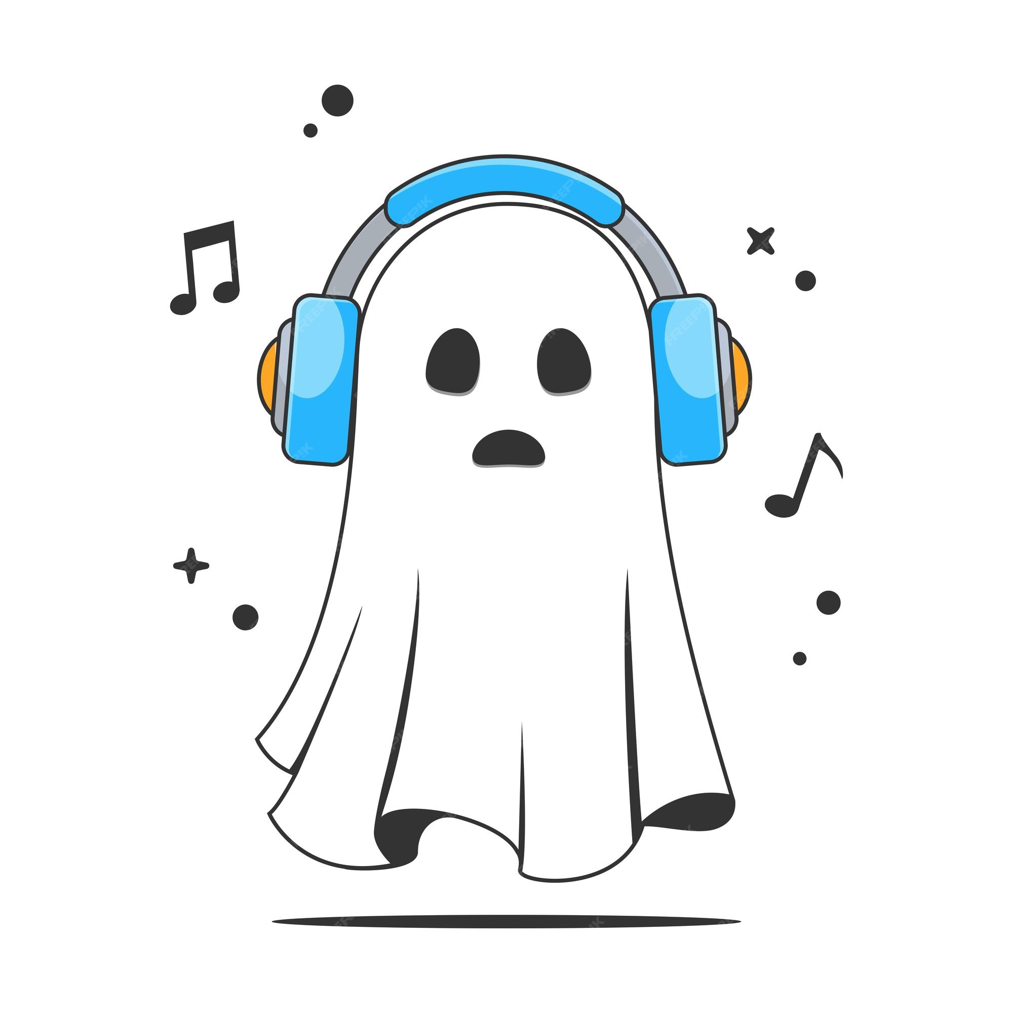 Bonito desenho animado halloween boo ghost