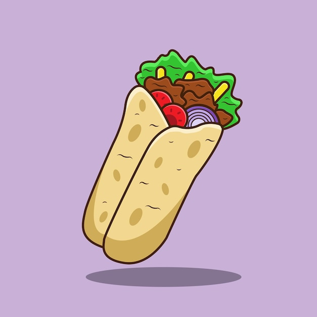 Kebab A Ilustração