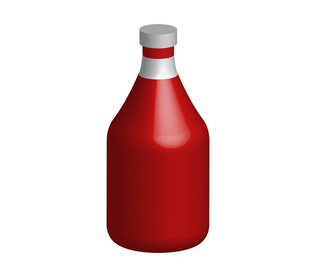ketchup tridimensional