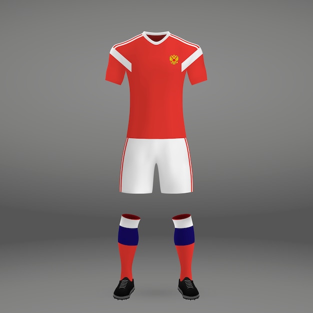 Kit de futebol da rússia, modelo de camiseta para camisa de futebol