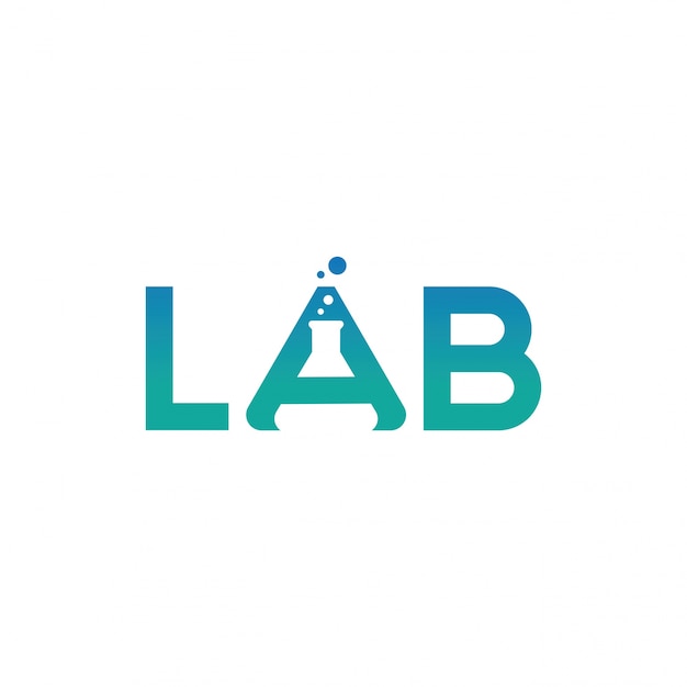 Vetor lab logo vector design