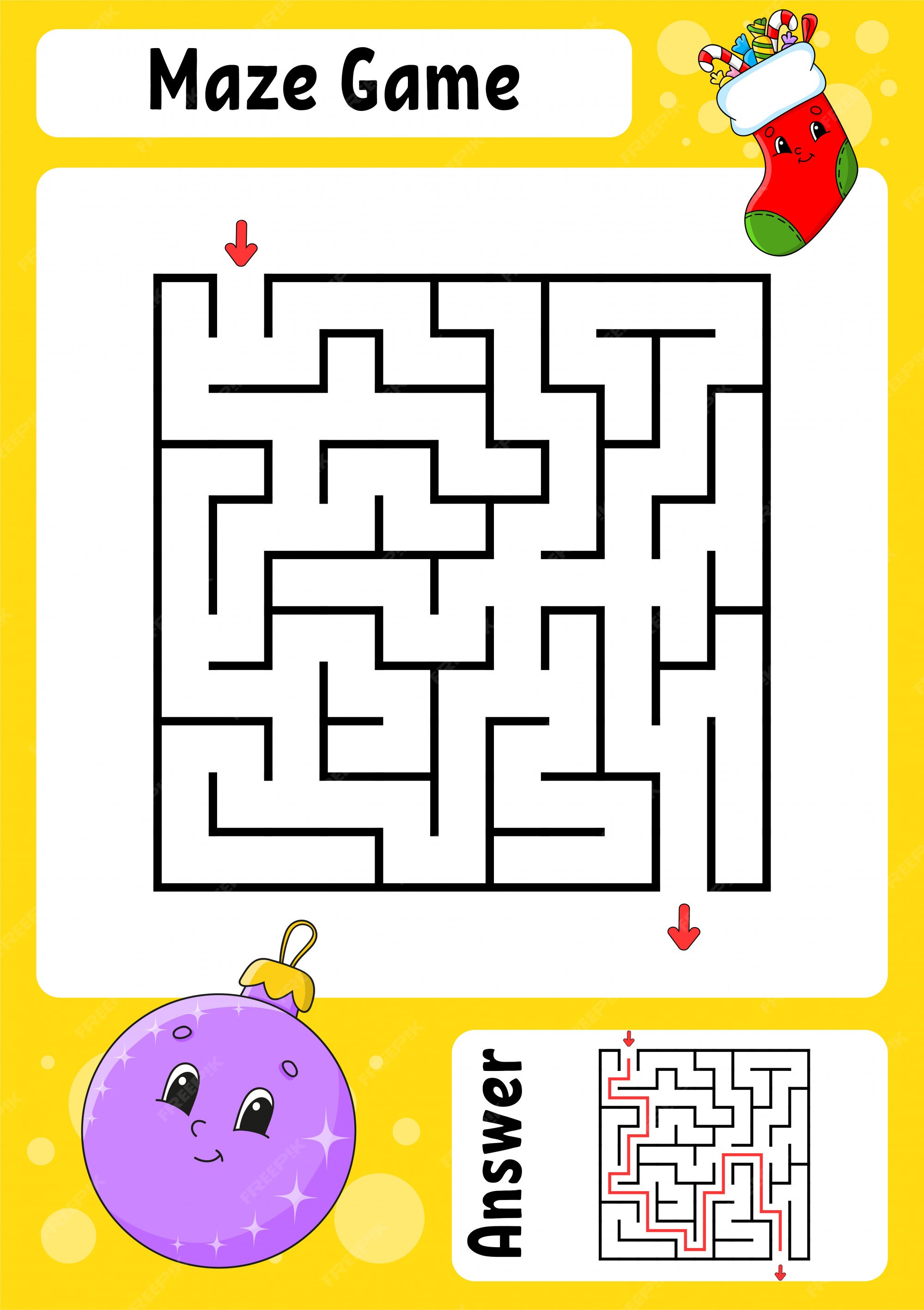 Maze Jogo Para Crianças Labirinto Engraçado Planilha De Desenvolvimento De  Educação Página Atividade Quebra-cabeças Para Crianças Ilustração do Vetor  - Ilustração de bloqueio, correto: 160337182