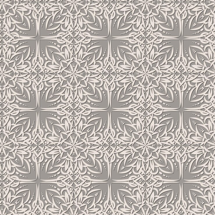 Ladrilho de padrão decorativo sem costura