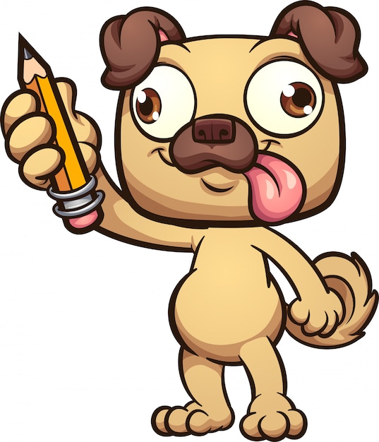 Lápis Pug