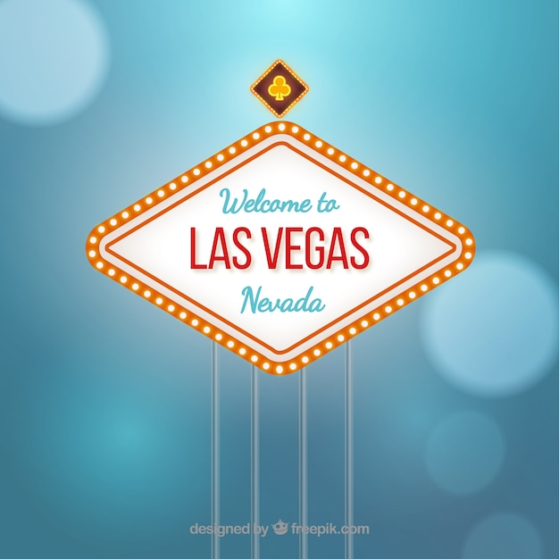 Vetor las vegas vector sign