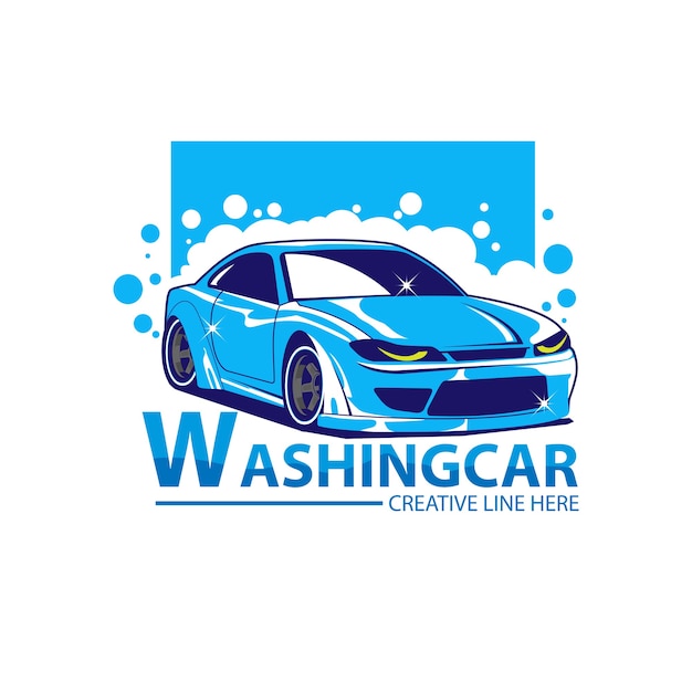 Vetor lavando carro