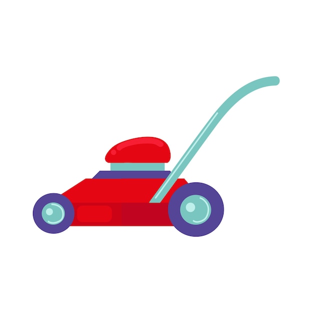 Lawnmower ícone clipart avatar logotipo isolado ilustração vetorial