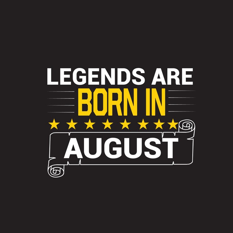 Vetor legends born design de camiseta.