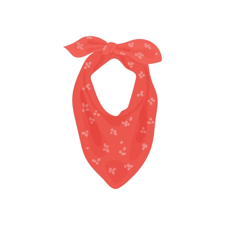 Lenço floral feminino rosa Lenço ou bandana de roupas femininas para viagens e férias