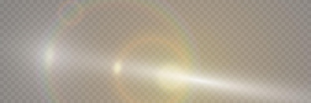 Lentes especiais transparentes para a luz solar e efeito de iluminação brilhante