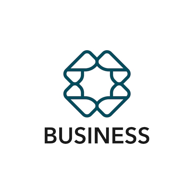 Letra b logotipo design identidade corporativa vetor corporativo