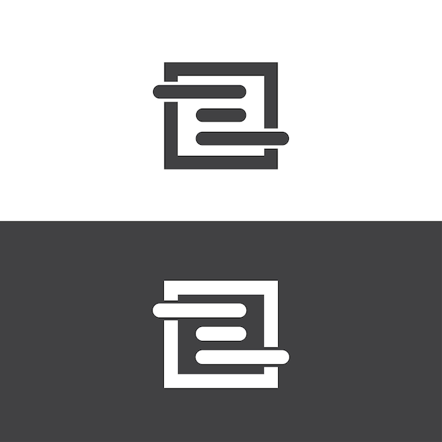 Letra C Logo no Adobe Illustrator