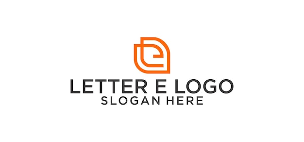 Vetor letra e logo