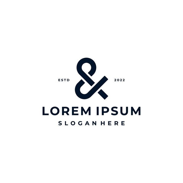 Letra inicial C e P ou P e C Inspiração de design de logotipo