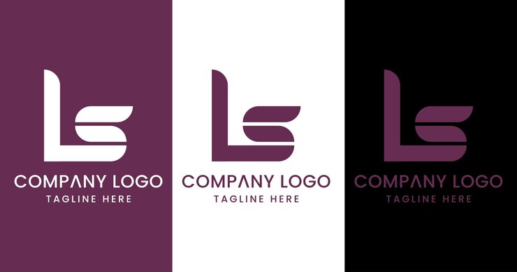 Letra inicial LS Design de logotipo excelente sinal de símbolo criativo moderno