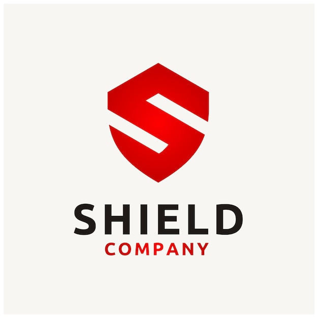 Letra inicial s shield secure safe segredo strong smart logo design vector
