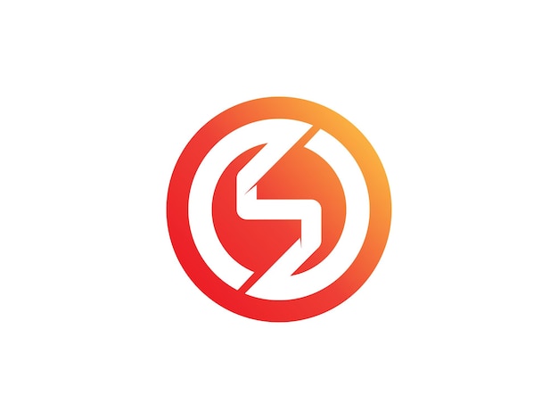 Letra S ícone do logotipo design elementos do modelo