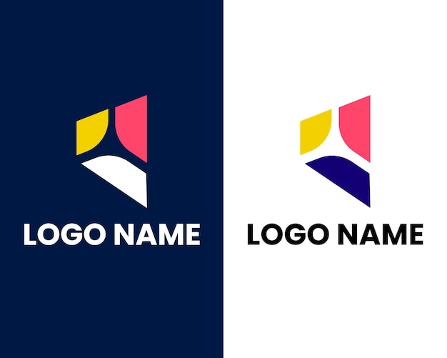 Letra u ícone do logotipo design elementos do modelo