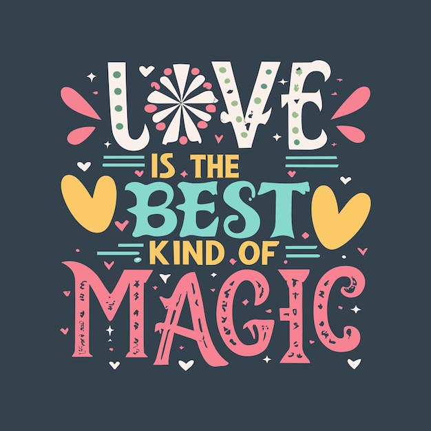 Letração feliz dia de São Valentim Dia de São Valentin design tipográfico dia de São Valentino ilustração vetorial